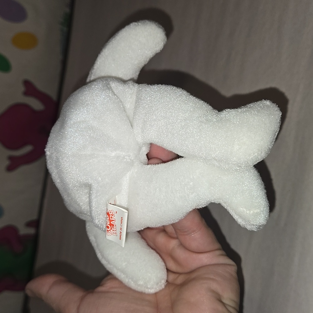 TY GOLD'n Bears 23 Michael Jordan 90s Beanie Baby Retirement New With Tags - Picture 11 of 13